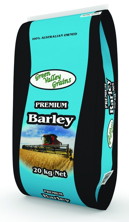 Green Valley Grains Barley 20kg-STABLE: Horse Feed-Ascot Saddlery