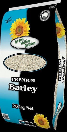 Green Valley Grains Barley 20kg-STABLE: Horse Feed-Ascot Saddlery