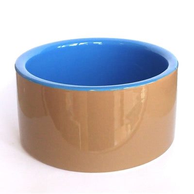 Haig Dog Bowl Ceramic Blue-Dog Accessories-Ascot Saddlery