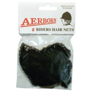 Hair Net Fine Black 2pack-RIDER: Stocks & Hair Accessories-Ascot Saddlery