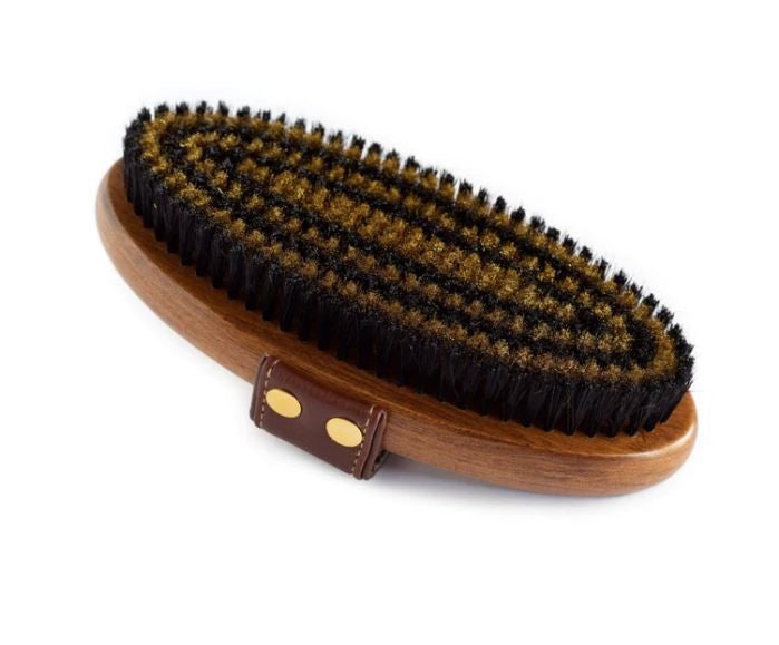 Hairy Pony Brush Body Copper Bristle-STABLE: Grooming-Ascot Saddlery