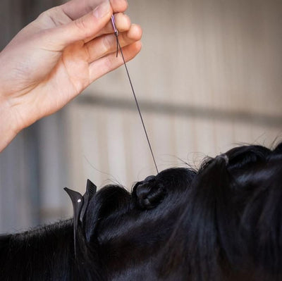 Hairy Pony Plaiting Thread Flat Waxed Small-STABLE: Grooming-Ascot Saddlery