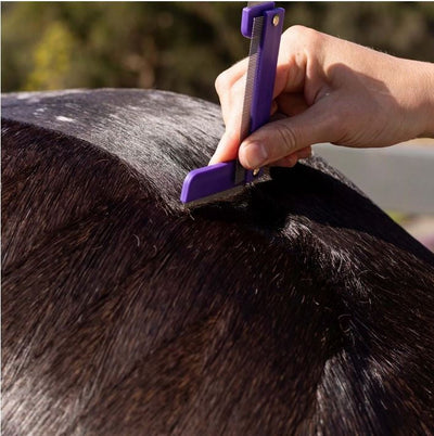 Hairy Pony Quarter Mark Comb-STABLE: Grooming-Ascot Saddlery