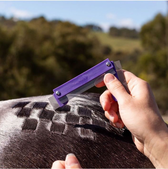 Hairy Pony Quarter Mark Comb-STABLE: Grooming-Ascot Saddlery