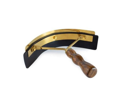 Hairy Pony Sweat Scraper Gold Plated-STABLE: Grooming-Ascot Saddlery