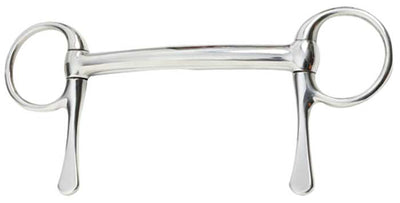 Half Spoon Snaffle Mullen Mouth Stainless Steel 12.5cm 5.0" By Order-HORSE: Bits-Ascot Saddlery
