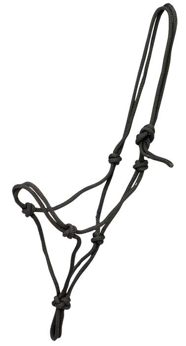 Halter Knotted Rope Thick Extra Large-HORSE: Headstalls-Ascot Saddlery
