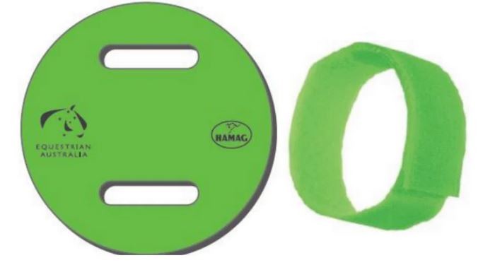 Hamag Stallion Halter Disc With Velcro-HORSE: Number Holders-Ascot Saddlery