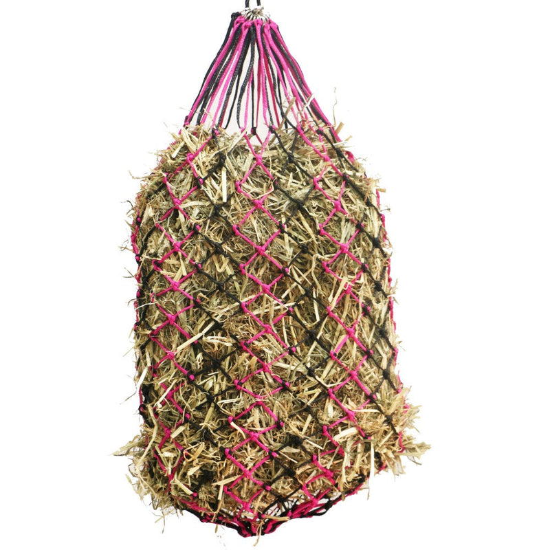 Hay Net Vivid Poly Slow Feed Large 45 Inch-STABLE: Feed Bins & Hay Bags-Ascot Saddlery