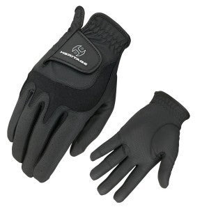 Heritage Elite Glove Black-RIDER: Gloves-Ascot Saddlery