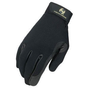 Heritage Performance Glove Black-RIDER: Gloves-Ascot Saddlery