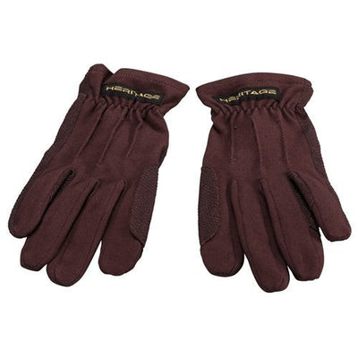 Heritage Power Glove Brown-RIDER: Gloves-Ascot Saddlery