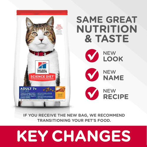 Hills Cat Adult 7+ 1.5kg-Cat Food & Treats-Ascot Saddlery