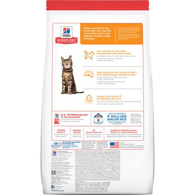 Hills Cat Adult Light 3.5kg-Cat Food & Treats-Ascot Saddlery