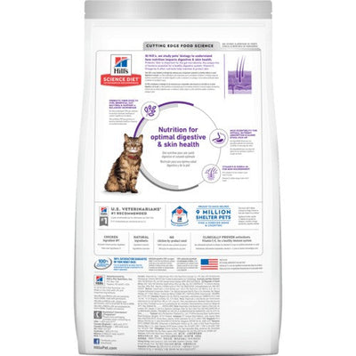 Hills Cat Adult Sensitive Stomach & Skin 3.1kg-Cat Food & Treats-Ascot Saddlery