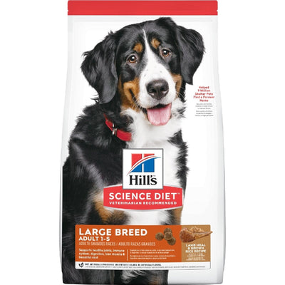 Hills Dog Adult Lamb & Rice Large Breed 14.9kg-Dog Food-Ascot Saddlery