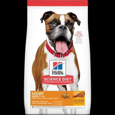 Hills Dog Adult Light 12kg-Dog Food-Ascot Saddlery