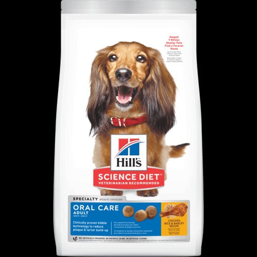 Hills Dog Adult Oral Care 12kg-Dog Food-Ascot Saddlery
