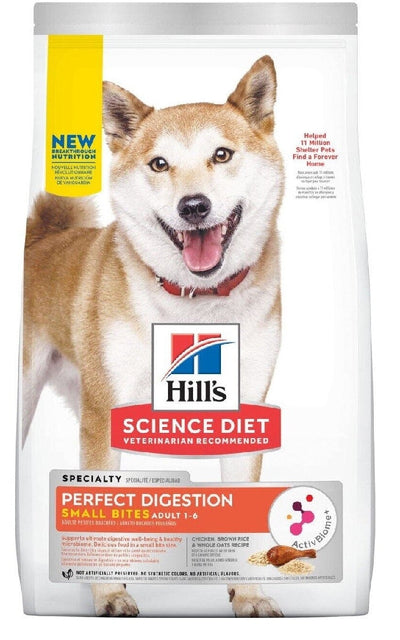 Hills Dog Adult Perfect Digestion Small Bites-Dog Food-Ascot Saddlery