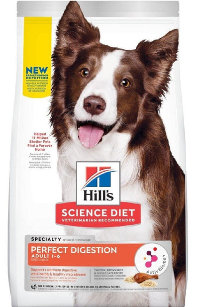 Hills Dog Adult Perfect Digestion-Dog Food-Ascot Saddlery