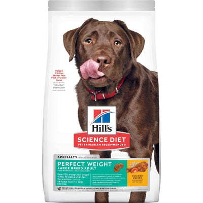 Hills Dog Adult Perfect Weight Large Breed 12.9kg-Dog Food-Ascot Saddlery