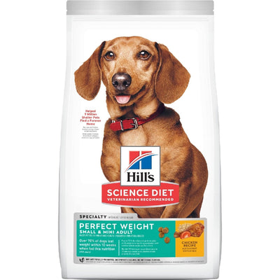 Hills Dog Adult Perfect Weight Small & Mini Breed 1.8kg-Dog Food-Ascot Saddlery