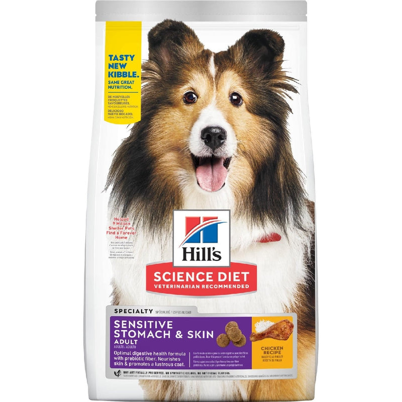 Hills Dog Adult Sensitive Stomach & Skin 12kg-Dog Food-Ascot Saddlery