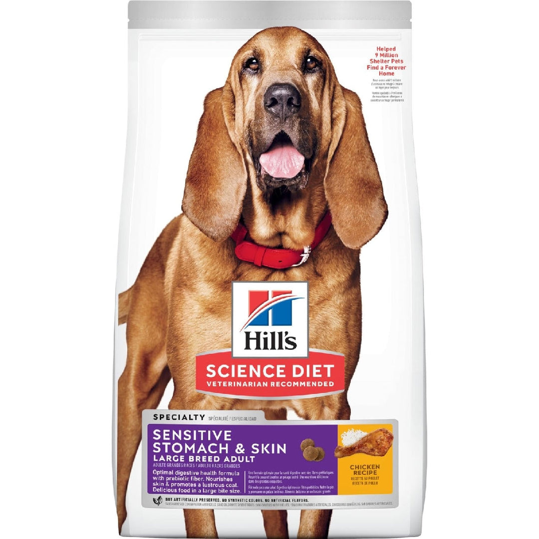 Hills Dog Adult Sensitive Stomach & Skin Large Breed 13.6kg-Dog Food-Ascot Saddlery