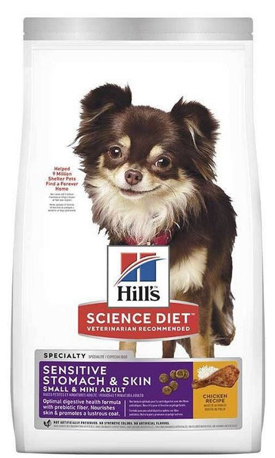 Hills Dog Adult Sensitive Stomach & Skin Small & Mini 6.8kg-Dog Food-Ascot Saddlery