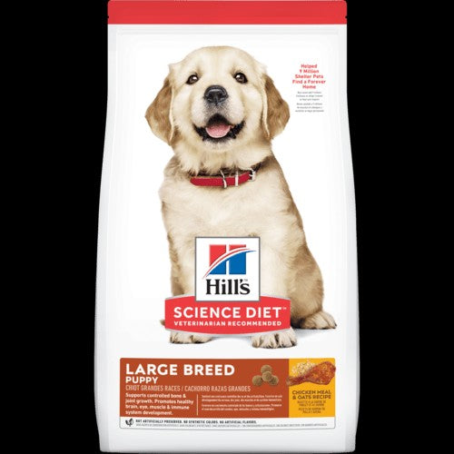 Hills Dog Puppy Large Breed 3kg-Dog Food-Ascot Saddlery