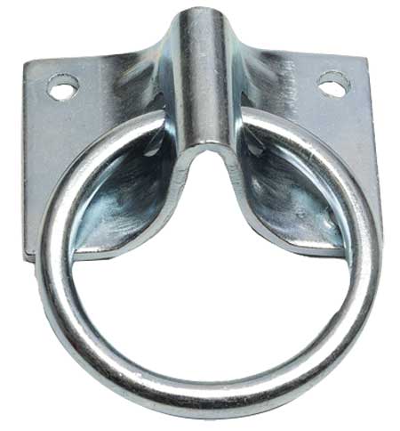 Hitching Ring & Wall Plate-STABLE: Stable Equipment-Ascot Saddlery