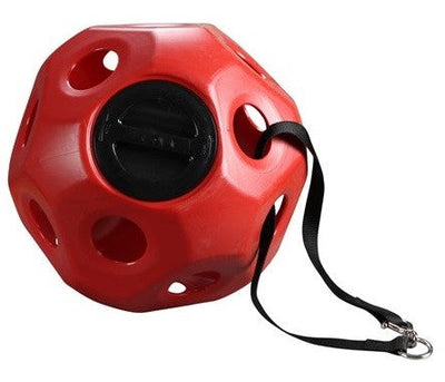 Horsemaster Slow Feed Ball Red-STABLE: Horse Treats & Toys-Ascot Saddlery