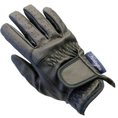 Huntington Premier Show Gloves Black-RIDER: Gloves-Ascot Saddlery