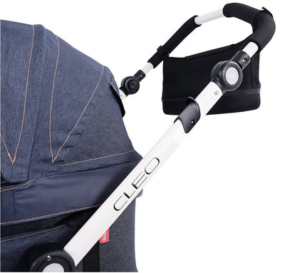 Ibiyaya Cleo Multifunction Pet Stroller & Car Seat Travel System Blue Jeans-Dog Kennels Carriers & Pens-Ascot Saddlery