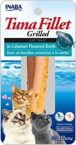 Inaba Cat Grilled Tuna Fillet In Calamari Flavoured Broth-Cat Food & Treats-Ascot Saddlery
