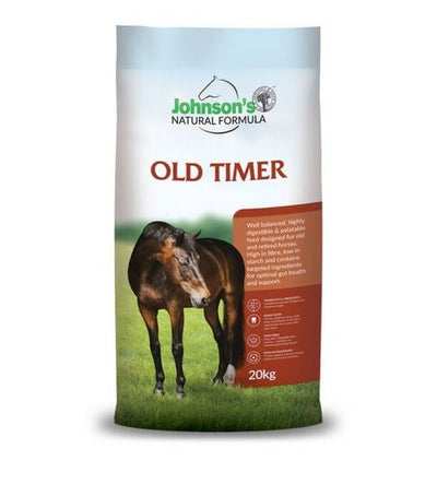 Johnsons Old Timer 20kg-STABLE: Horse Feed-Ascot Saddlery