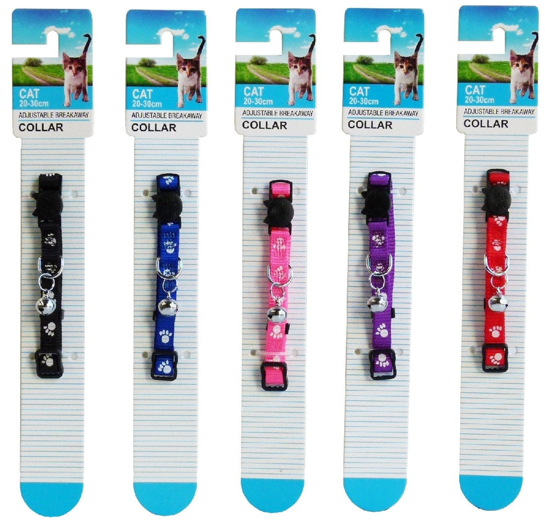 K9 Cat Collar Breakaway Black-Cat Accessories-Ascot Saddlery