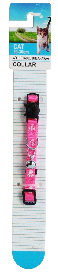 K9 Cat Collar Breakaway Pink-Cat Accessories-Ascot Saddlery
