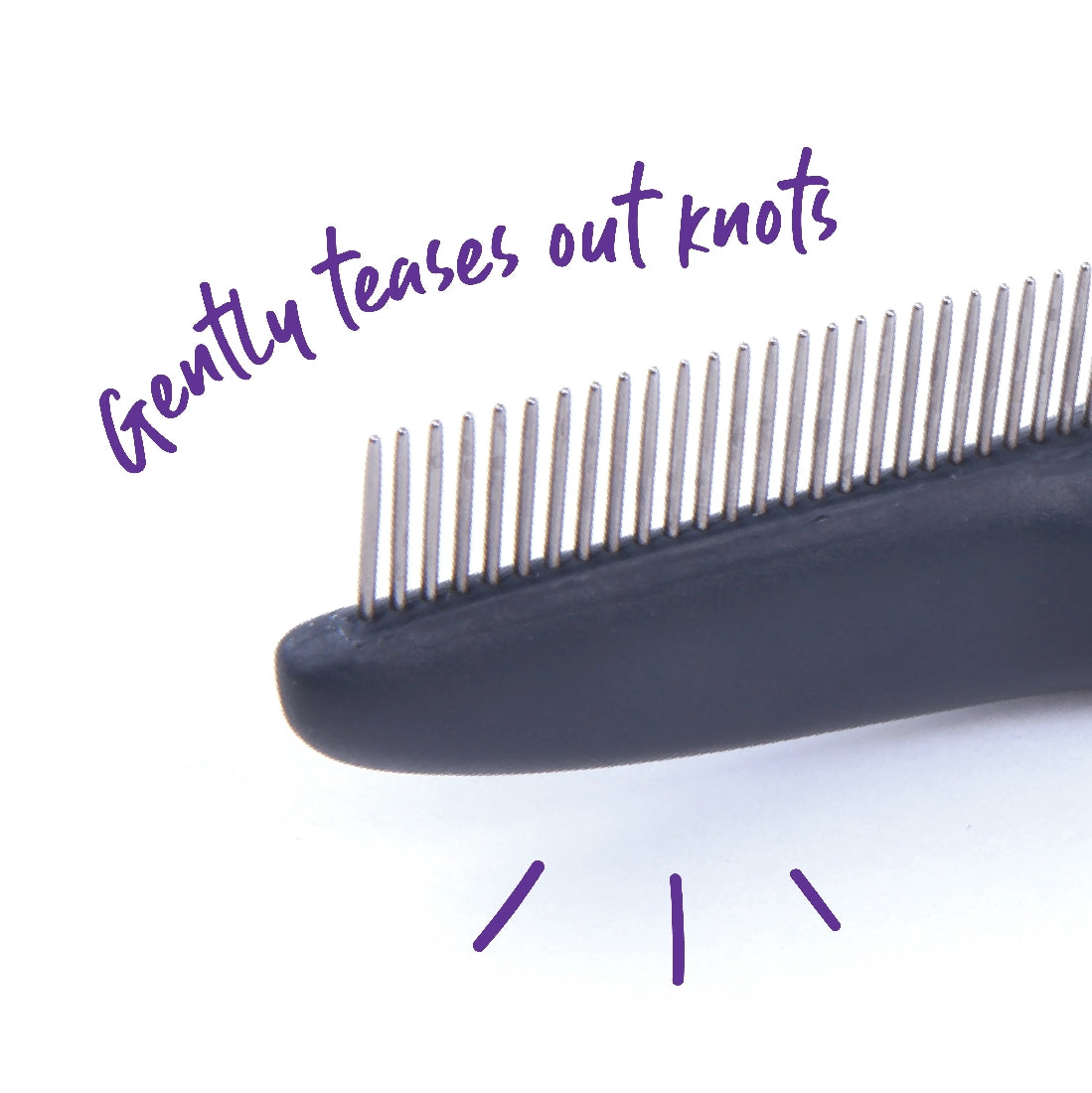 Kazoo Cat Grooming Comb-Cat Accessories-Ascot Saddlery
