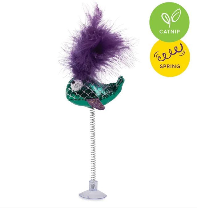 Kazoo Cat Toy Bouncy Fish-Cat Gyms & Toys-Ascot Saddlery