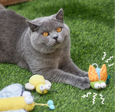 Kazoo Cat Toy Buzzing Bug-Cat Gyms & Toys-Ascot Saddlery