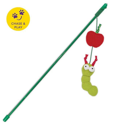Kazoo Cat Toy Hungry Caterpillar-Cat Gyms & Toys-Ascot Saddlery