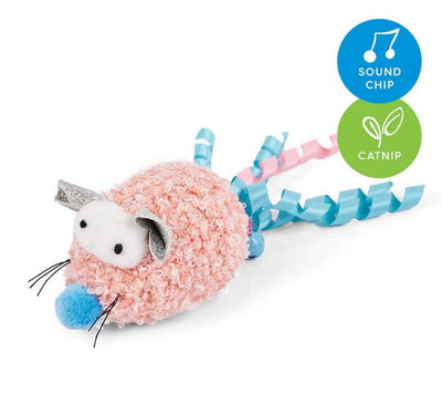 Kazoo Cat Toy Pinky Mouse-Cat Gyms & Toys-Ascot Saddlery