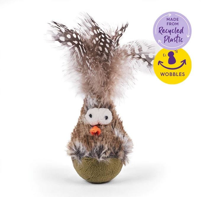 Kazoo Cat Toy Wobble Bird-Cat Gyms & Toys-Ascot Saddlery