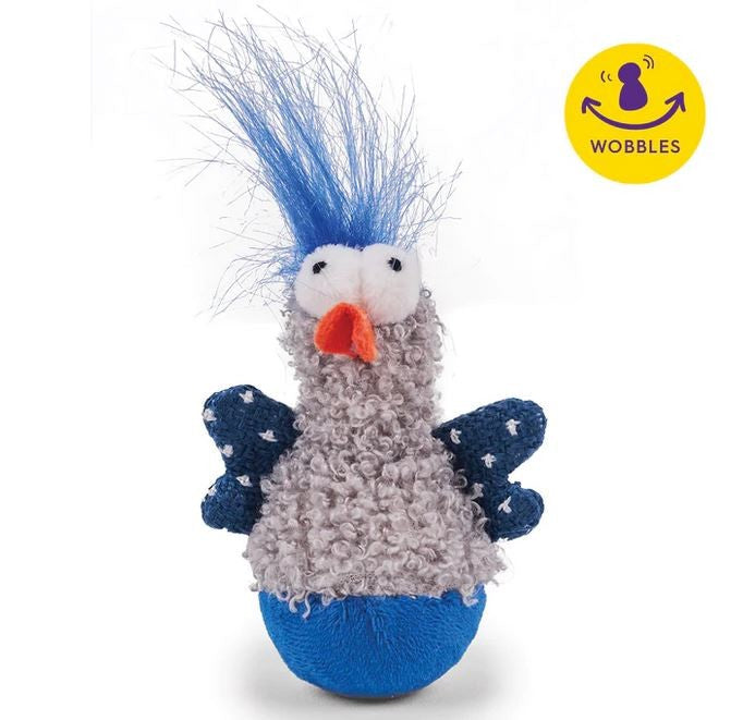 Kazoo Cat Toy Wobble Duck-Cat Gyms & Toys-Ascot Saddlery