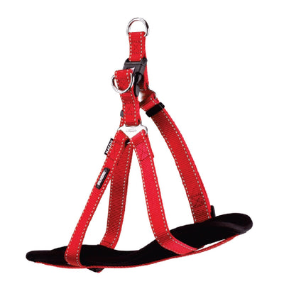 Kazoo Dog Harness Classic Red-Dog Collars & Leads-Ascot Saddlery