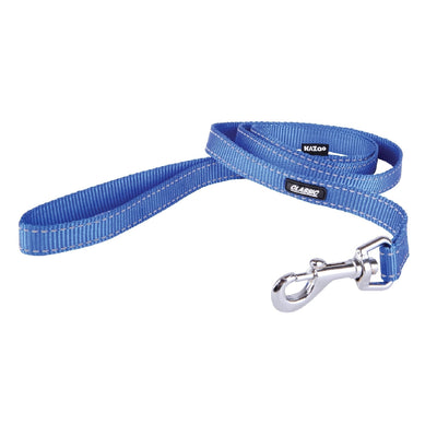 Kazoo Dog Leash Classic Blue 1800mm-Dog Collars & Leads-Ascot Saddlery
