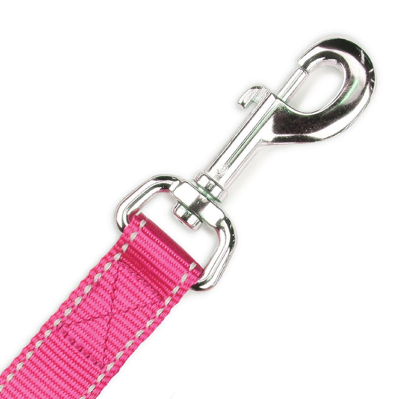 Kazoo Dog Leash Classic Pink 1200mm-Dog Collars & Leads-Ascot Saddlery