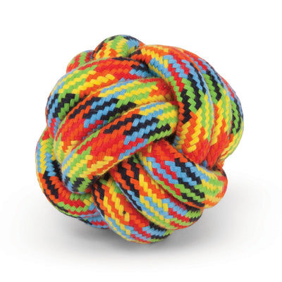 Kazoo Dog Toy Braided Rope Knot Ball-Dog Toys-Ascot Saddlery