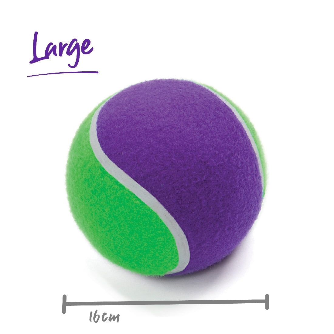 Kazoo Dog Toy Tennis Ball-Dog Toys-Ascot Saddlery
